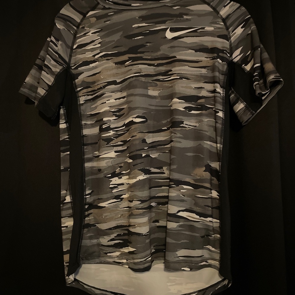 Nike Camouflage Athletic Shirt